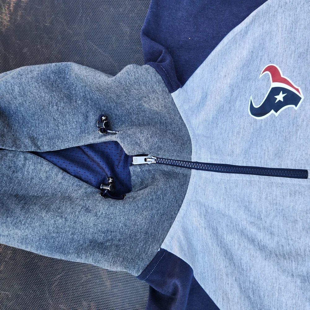 Houston Texans Gray and Navy Hoodie